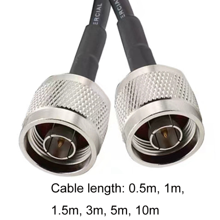 N Male To N Male RG58 Coaxial Adapter Cable, Cable Length:10m - Connectors by buy2fix | Online Shopping UK | buy2fix