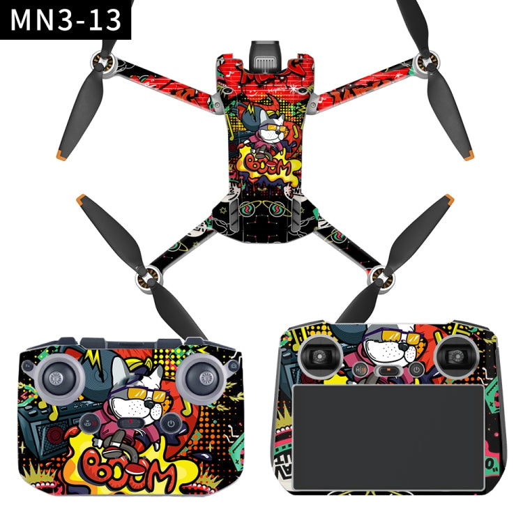 Full Surround Style Waterproof  Sticker For DJI Mini 3 Pro RC With Screen Version(Mn3-13) - DJI & GoPro Accessories by buy2fix | Online Shopping UK | buy2fix