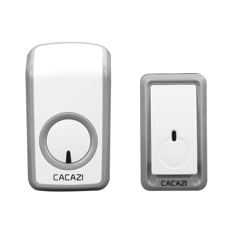 CACAZI W-899 Smart Home Wireless Doorbell Remote Control Doorbell, Style:UK Plug - Security by CACAZI | Online Shopping UK | buy2fix