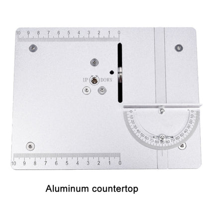 S3  96W Liftable Table Mini Table Saw Aluminum Cutting Machine,Spec: Silver Standard(US Plug) - Electric Saws & Accessories by buy2fix | Online Shopping UK | buy2fix