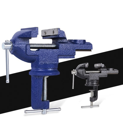 360-Degree Rotating Small Vise Table Flat Universal Table Clamp, Random Color Delivery, Size:65mm - Others by buy2fix | Online Shopping UK | buy2fix