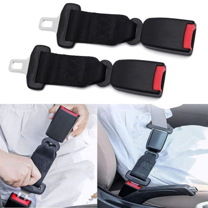 2 PCS Child And Pregnant Woman Car Seat Belt Extender, Length:29cm(Black) - In Car by buy2fix | Online Shopping UK | buy2fix