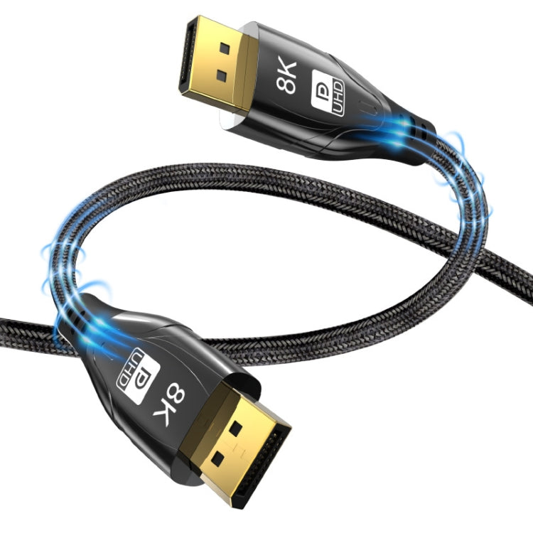 1m 1.4 Version DP Cable Gold-Plated Interface 8K High-Definition Display Computer Cable -  by buy2fix | Online Shopping UK | buy2fix