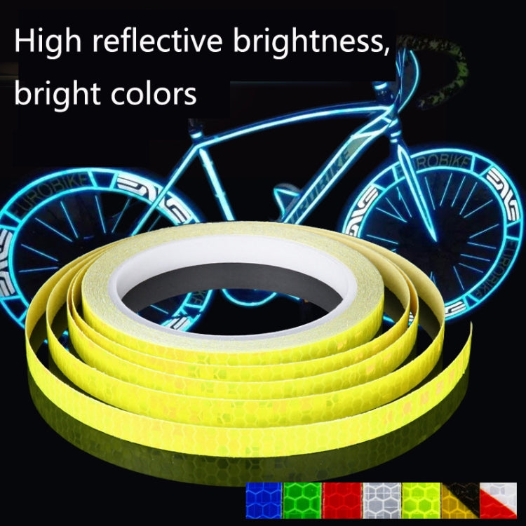 10 Rolls Bicycle Mountain Bike Motorcycle Sticker Car Contour Reflective Sticker Night Riding Reflective Sticker 1 x 800cm(Red) - Decorative Accessories by buy2fix | Online Shopping UK | buy2fix