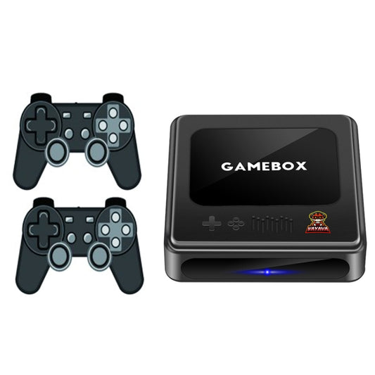 GD10 64G Built-In 30000+ Games Dual System Set-Top Box 3D Home 4K HD  TV Game Console Box UK Plug(Black) - Pocket Console by buy2fix | Online Shopping UK | buy2fix