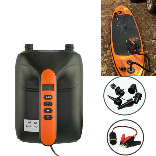 SUP Surf Paddle Board Canoe Inflatable Boat Car High Pressure Electric Air Pump, Specification:782High-pressure Pump+Battery Folder - In Car by buy2fix | Online Shopping UK | buy2fix