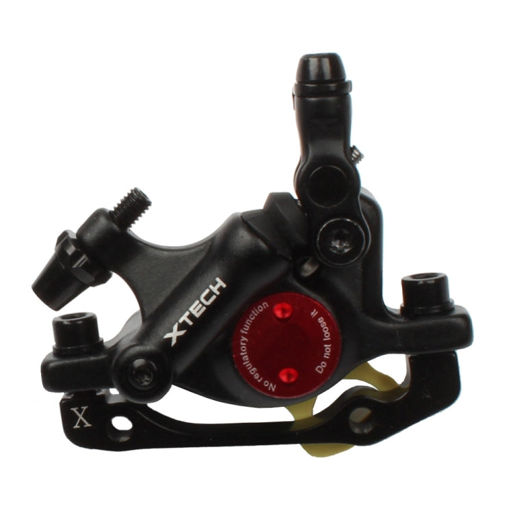 ZOOM HB100 Mountain Bike Hydraulic Brake Caliper Folding Bike Cable Pull Hydraulic Disc Brake Caliper, Style:Front(Black) - Bicycle Brake Parts by Zoom | Online Shopping UK | buy2fix