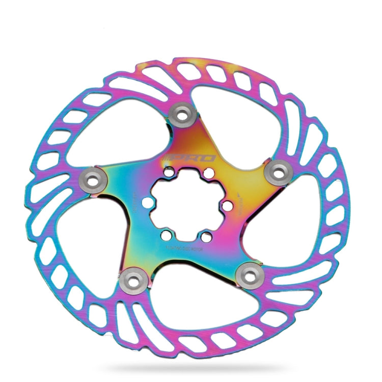 IIIPRO Floating Disc Road Mountain Bike Six Nail Disc Brake Disc, Size:180mm(Colorful) - Others by IIIPRO | Online Shopping UK | buy2fix