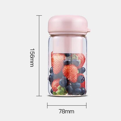 LL-GZ19 Juicer Rechargeable Household Mini Juice Cup Portable Student Dormitory Small Electric Juice Cup(White) - Home & Garden by buy2fix | Online Shopping UK | buy2fix