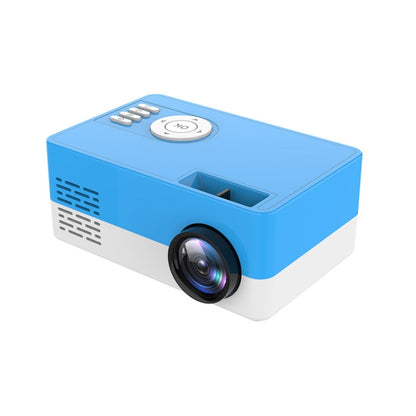 S261/J16 Home Mini HD 1080P Portable LED Projector, Support TF Card / AV / U Disk, Plug Specification:EU Plug(Blue White) - Consumer Electronics by buy2fix | Online Shopping UK | buy2fix