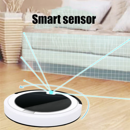 Home Smart Sweeping Robot Planning Route Remote Control Large Suction Cleaner Sweeper(White Black) - Robot Vacuum Cleaner by buy2fix | Online Shopping UK | buy2fix