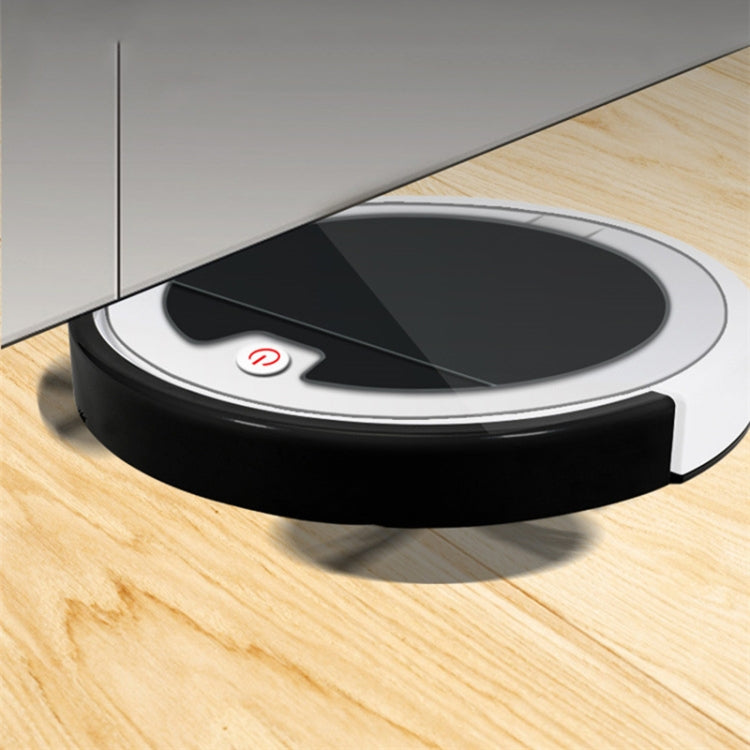 Home Smart Sweeping Robot Planning Route Remote Control Large Suction Cleaner Sweeper(White Black) - Robot Vacuum Cleaner by buy2fix | Online Shopping UK | buy2fix