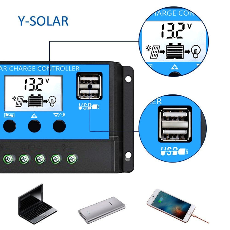 Street Lamp Smart Lighting Charging Solar Controller, Model: RBL-30A - Consumer Electronics by buy2fix | Online Shopping UK | buy2fix