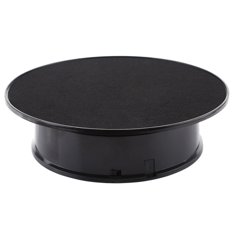 30cm 360 Degree Electric Rotating Turntable Display Stand Video Shooting Props Turntable for Photography, Load 4kg (Black) - Camera Accessories by buy2fix | Online Shopping UK | buy2fix