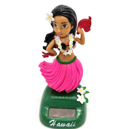 Solar Powered Dancing Hula Girl Swinging Bobble Toy Gift for Car Decoration - Ornaments by buy2fix | Online Shopping UK | buy2fix