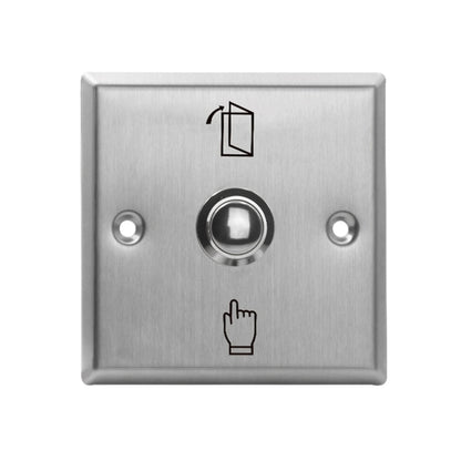 S86 Stainless Steel Exit Button 86 Metal Access Control Switch - Security by buy2fix | Online Shopping UK | buy2fix