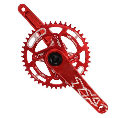 Snail Positive And Negative Tooth Discs Mountain Bike Single Disc Large Tooth Disc 104mm Bcd, Specification:44T(Red) - Outdoor & Sports by Snail | Online Shopping UK | buy2fix