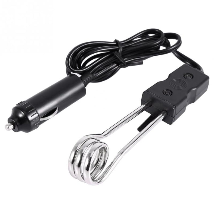 Portable 12V/24V Electric Car Boiled Immersion Water Heater Traveling Camping Picnic, Voltage:12V(Black) - Home & Garden by buy2fix | Online Shopping UK | buy2fix