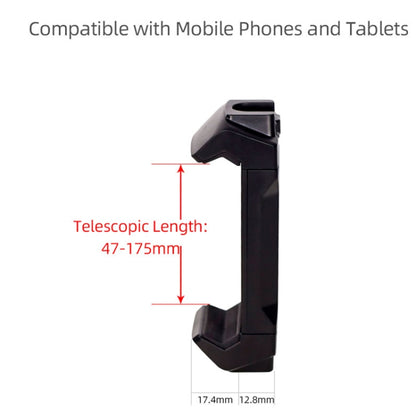 Xiletu Xj-13  Live BroadcastTripod Mount Phone Clamp with 1/4 inch Screw Holes & Cold Shoe Base - Other Accessories by Xiletu | Online Shopping UK | buy2fix