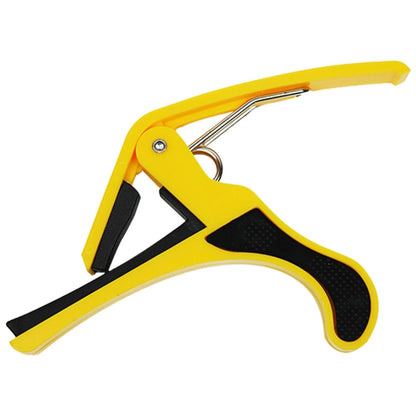 Plastic Guitar Capo for 6 String Acoustic Classic Electric Guitarra Tuning Clamp Musical Instrument Accessories(Yellow) - Stringed Instruments by buy2fix | Online Shopping UK | buy2fix