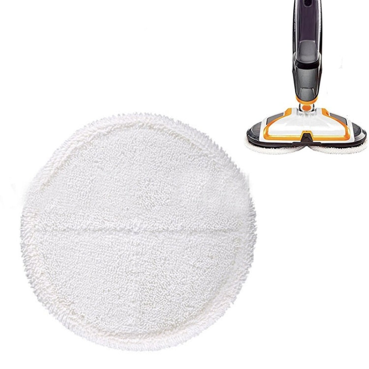 2 PCS Steam Mop Cleaning Replacement Cloth for Bissell 2124/2039A Series(White) - Consumer Electronics by buy2fix | Online Shopping UK | buy2fix