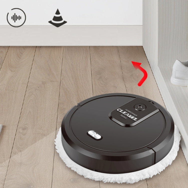 KeLeDi Household Multifunctional Mopping Robot Intelligent Humidifier Automatic Atomizing Aroma Diffuser(Black) - Consumer Electronics by KeLeDi | Online Shopping UK | buy2fix