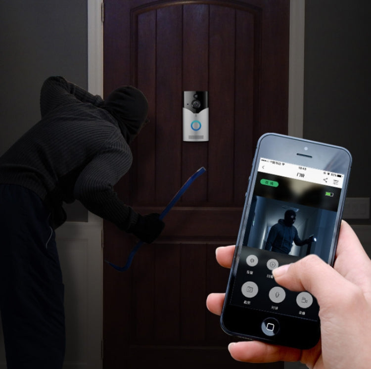 WT602 Low-Power Visual Smart Video Doorbell WiFi Voice Intercom Remote Monitoring Doorbell, Specification: Doorbell - Security by buy2fix | Online Shopping UK | buy2fix