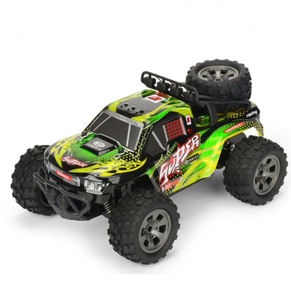 MGRC Charging Remote Control Car 2.4G Wireless Remote Control Four-Way Cross-Country Climbing Car 1:18 Car Model(Green) - RC Cars by MGRC | Online Shopping UK | buy2fix