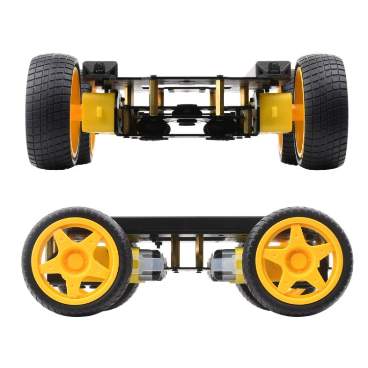 Waveshare Smart Mobile Robot Chassis Kit, Chassis:With Shock-absorbing(Normal Wheels) - Robotics Accessories by Waveshare | Online Shopping UK | buy2fix