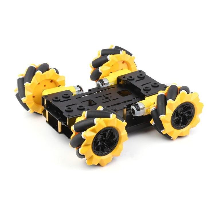 Waveshare Smart Mobile Robot Chassis Kit, Chassis:With Shock-absorbing(Mecanum Wheels) - Robotics Accessories by Waveshare | Online Shopping UK | buy2fix