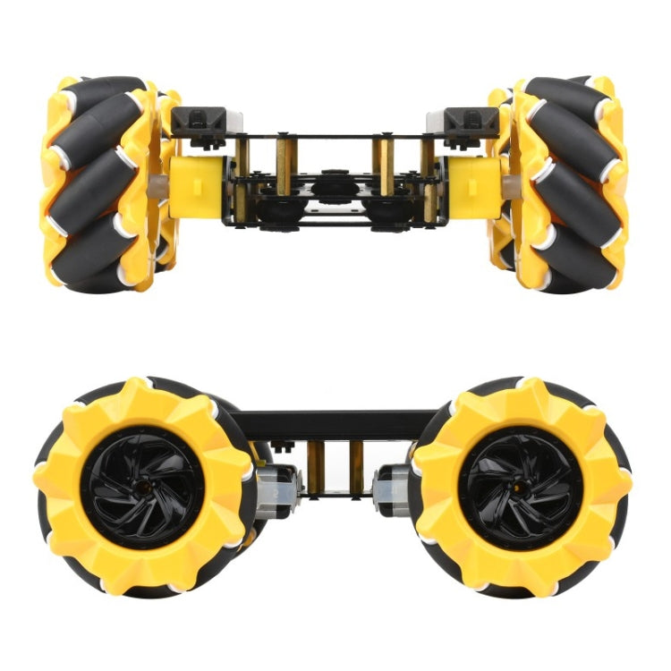 Waveshare Smart Mobile Robot Chassis Kit, Chassis:With Shock-absorbing(Mecanum Wheels) - Robotics Accessories by Waveshare | Online Shopping UK | buy2fix