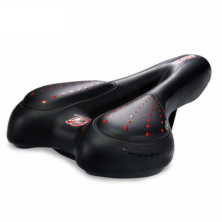 YAFEE YF-1034-4 Silicone Seat Cushion Mountain Bike Saddle Bicycle Elastic Cushion Bicycle Seat(Black) - Outdoor & Sports by YAFEE | Online Shopping UK | buy2fix