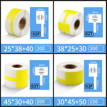 Printing Paper Cable Label For NIIMBOT B50 Labeling Machine(03F-Blue) - Printer Accessories by NIIMBOT | Online Shopping UK | buy2fix