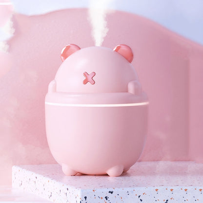 MJ013 USB Mini Air Humidifier Home Desktop Car Aroma Diffuser(Pink) - Home & Garden by buy2fix | Online Shopping UK | buy2fix