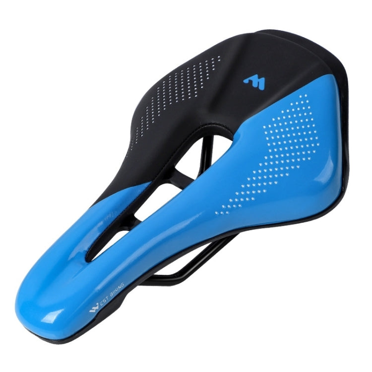 WEST BIKING Cycling Seat Hollow Breathable Comfortable Saddle Riding Equipment(Black Blue) - Outdoor & Sports by WEST BIKING | Online Shopping UK | buy2fix