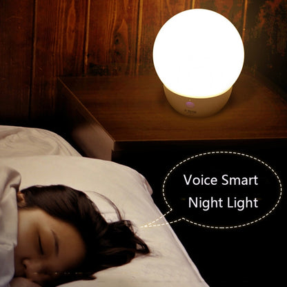 INETFISH DZY2021 Voice Smart Night Light Bedroom LED Eye Protection Desk Lamp Wireless Remote Control Bedside Lamp(Night Pearl Off-line Voice) - Holiday Lights by INETFISH | Online Shopping UK | buy2fix