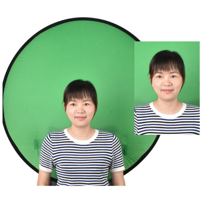 75cm EY-068 Green Background Cloth Folding ID Photo Green Screen Video Backdrop Board For E-Sports Chair - Camera Accessories by buy2fix | Online Shopping UK | buy2fix