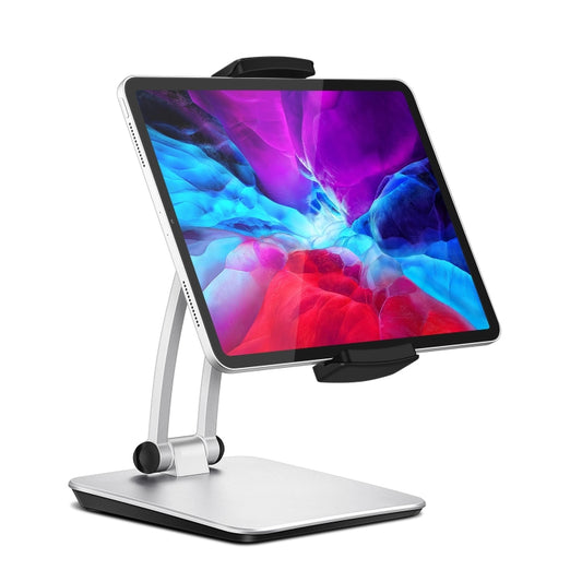 Aluminum Alloy Tablet Bracket Lazy Desktop Folding Mobile Phone Tablet Bracket - Desktop Holder by buy2fix | Online Shopping UK | buy2fix