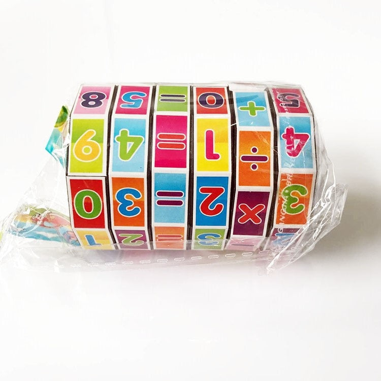 20 PCS Plastic Cylindrical Rotating Digital Magic Cube Children Puzzle Toys - Magic Cubes by buy2fix | Online Shopping UK | buy2fix