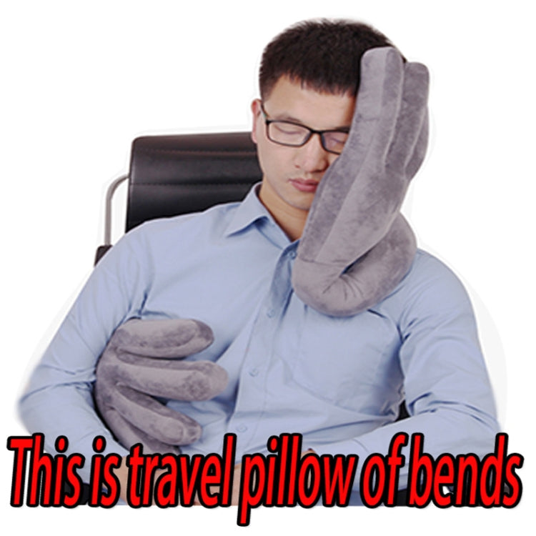 LC-07 Travel Head Pillow Car Headrest Office Lunch Break Pillow(Red) - Cushions & Pillows by buy2fix | Online Shopping UK | buy2fix