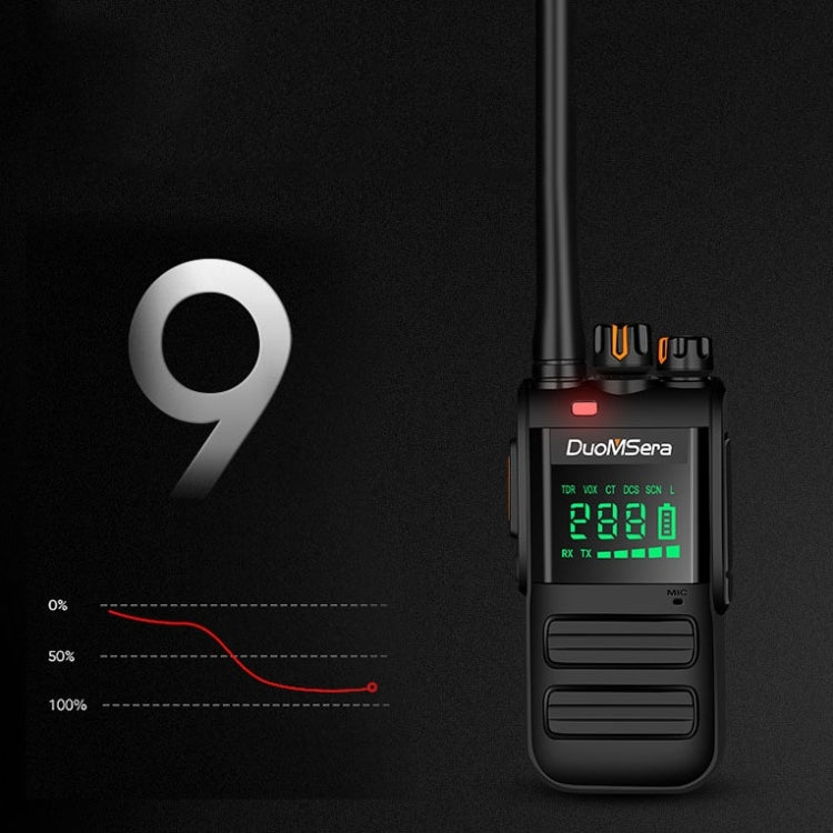 DuoMSera Outdoor Handheld Civil Waterproof High-Power Wireless Walkie-Talkie - Consumer Electronics by DuoMSera | Online Shopping UK | buy2fix