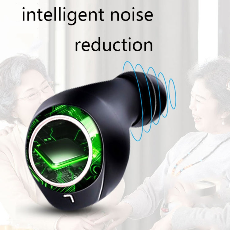 GM-305 Binaural Magnetic Rechargeable Hearing Aid Wireless Elderly Voice Amplifier(Black) - Hearing Aids by buy2fix | Online Shopping UK | buy2fix