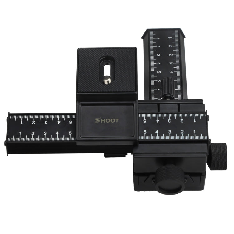 Shoot 4-Way Macro Focusing Focus Rail Slider / Close-Up Shooting Rail Slider - Camera Slider by Shoot | Online Shopping UK | buy2fix