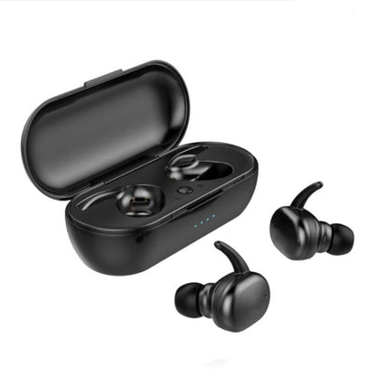 Y30 Wireless Bluetooth Headset 5.0 In-Ear Mini Earphone, Colour: Black - Bluetooth Earphone by buy2fix | Online Shopping UK | buy2fix