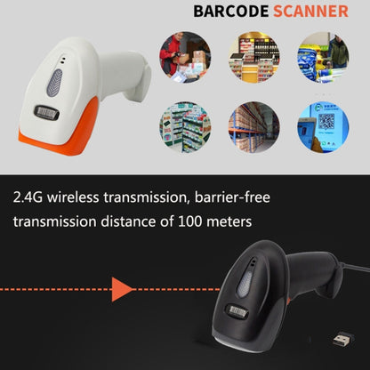 SYCREADER One-dimensional Wired Supermarket Laser Barcode Scanner (Orange) -  by buy2fix | Online Shopping UK | buy2fix