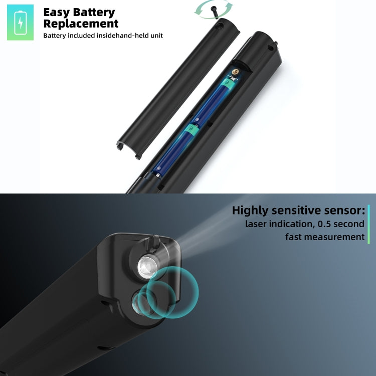 BSIDE X2 Three-Mode Smart Multimeter Electric Pen Infrared Thermometer with Flashlight Lighting - Digital Multimeter by BSIDE | Online Shopping UK | buy2fix