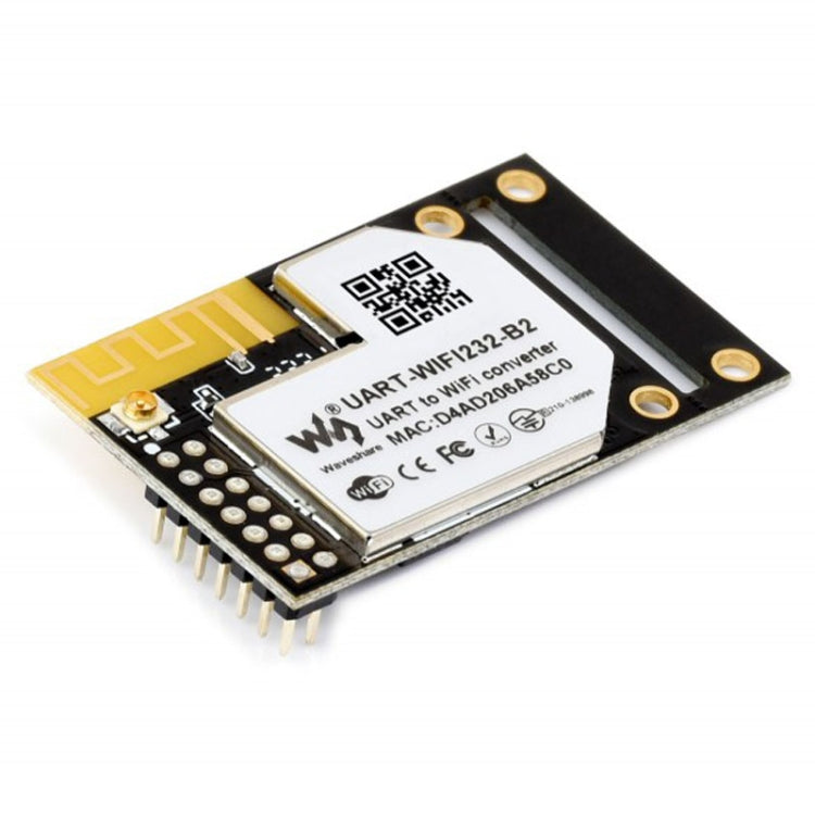 Waveshare 25116 UART to WiFi And Ethernet Module, Integrated 802.11b/g/n Module - Modules Expansions Accessories by Waveshare | Online Shopping UK | buy2fix