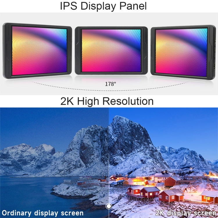 Waveshare 8 Inch 2K IPS 1536×2048 Optical Bonding Toughened Glass Panel Touch Display, Plug:US Plug - Consumer Electronics by buy2fix | Online Shopping UK | buy2fix
