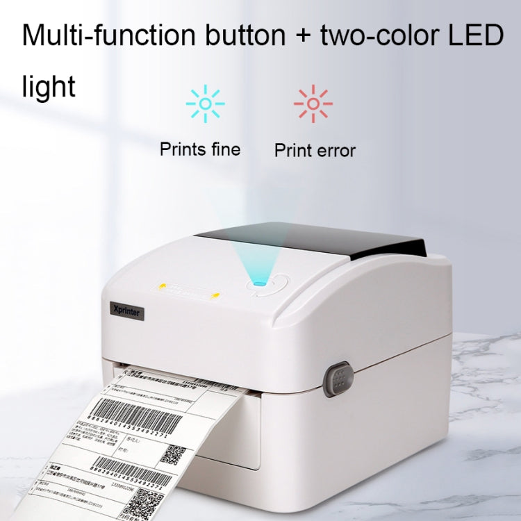 Xprinter XP-420B 108mm Express Order Printer Thermal Label Printer, Style:USB+WIFI(EU Plug) - Consumer Electronics by Xprinter | Online Shopping UK | buy2fix