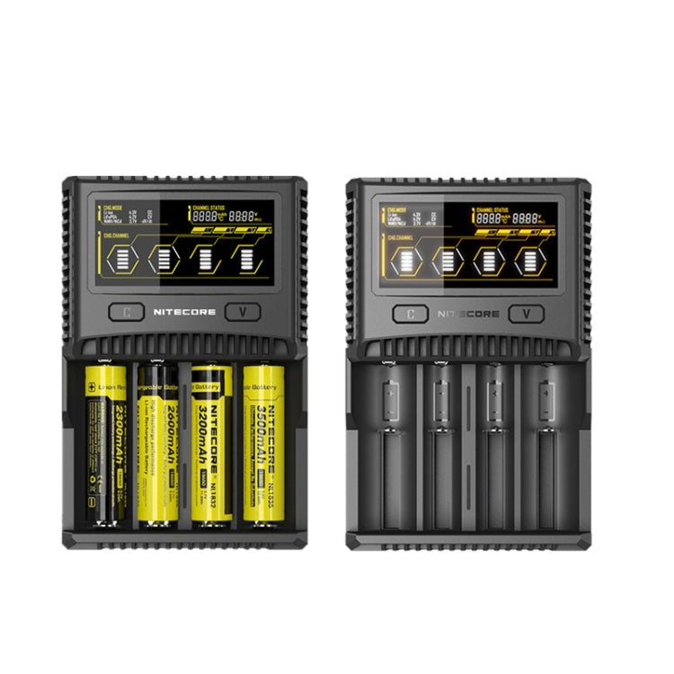 NITECORE 4-Slot Smart LCD Fast Charger, Model: SC4 - Consumer Electronics by NITECORE | Online Shopping UK | buy2fix